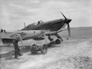 Asisbiz Hawker Hurricane RAF 501Sqn SDL at Bethenville France 11th May 1940 IWM C1682