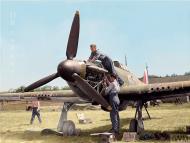 Asisbiz Hawker Hurricanes I RAF 501Sqn SD at Reims Champagne 1940 IWM CH1431a