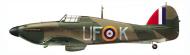 Asisbiz Hurricane I RAF 601Sqn UFK flown by HJ Riddle P3886 at RAF Exeter 1940 0B