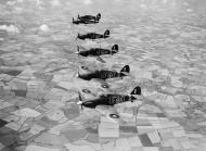 Asisbiz Hurricane IIb RAF 601Sqn UFD UFY UFW UFP UFN near Thaxted Essex IWM CH3517