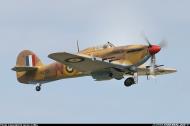 Asisbiz Airworthy Hawker Hurricane II warbird G HURY marked as RAF 6Sqn JV N KZ321 airshow collection 09