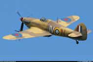 Asisbiz Airworthy Hawker Hurricane II warbird G HURY marked as RAF 6Sqn JV N KZ321 airshow collection 10