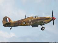 Asisbiz Airworthy Hawker Hurricane II warbird G HURY marked as RAF 6Sqn JV N KZ321 airshow collection 11