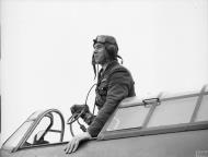 Asisbiz Aircrew RAF 73Sqn EJ Kain at Rouvres 1940 IWM C188