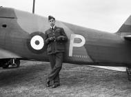 Asisbiz Hurricane I RAF 73Sqn P Paddy III flown by PO EJ Kain France 1940 IWM CH1147