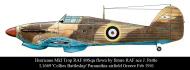 Asisbiz Artwork Hurricane I Trop RAF 80Sqn J. Pattle L1669 Collies Battleship Paramithia Greece Feb 1941 0A