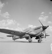 Asisbiz Hawker Hurricane IIc Trop RAF 94Sqn HL844 the Mac Robert Fighter Sir Alasdair IWM CM3401