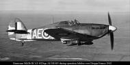 Asisbiz Hurricane IIb RCAF 402Sqn AEW BE485 during operation Jubilee over Dieppe France 1942 IWM 03