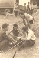 Asisbiz Aircrew Romanian pilot Petre Cordescu showing field communications during the war Romania 02