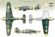 Asisbiz Hawker Hurricane Rumanian AF Esc 53 Yellow 5 Horia Agarici Rumania 1941 Mushroom 9111 0A
