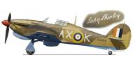 Asisbiz Hawker Hurricane IIb SAAF 1Sqn AXK Peter Meterlekamp BD888 LG15 Egypt Jun 1942 0A