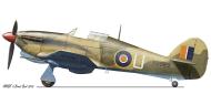 Asisbiz Hawker Hurricane IId SAAF 7Sqn U HV663 LG89 Egypt Oct 1942 0A