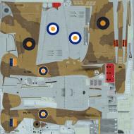 Asisbiz COD asisbiz Hurricane IIb SAAF 40Sqn Jack Orpen HL734 with Gremlin Bobby Burst North Africa 1943