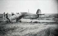 Asisbiz Hurricane I SAAF 40Sqn Z4249 Lt JW Van Niekerk belly landed nr Gabr El Aleima Libya 10th Apr 1942 KIA 01