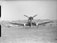 Asisbiz Fleet Air Arm Sea Hurricane Y6F foreground at RAF Wittering 1943 IWM A20025