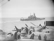 Asisbiz Fleet Air Arm Sea Hurricanes aboard HMS Victorious with USS Washington convoy to Russia 1 9th July 1942 IWM A10663