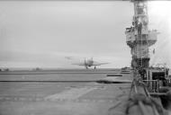 Asisbiz Fleet Air Arm Seafires providing cover for 824NAS Swordfish from HMS Striker Jun 1944 IWM A24500