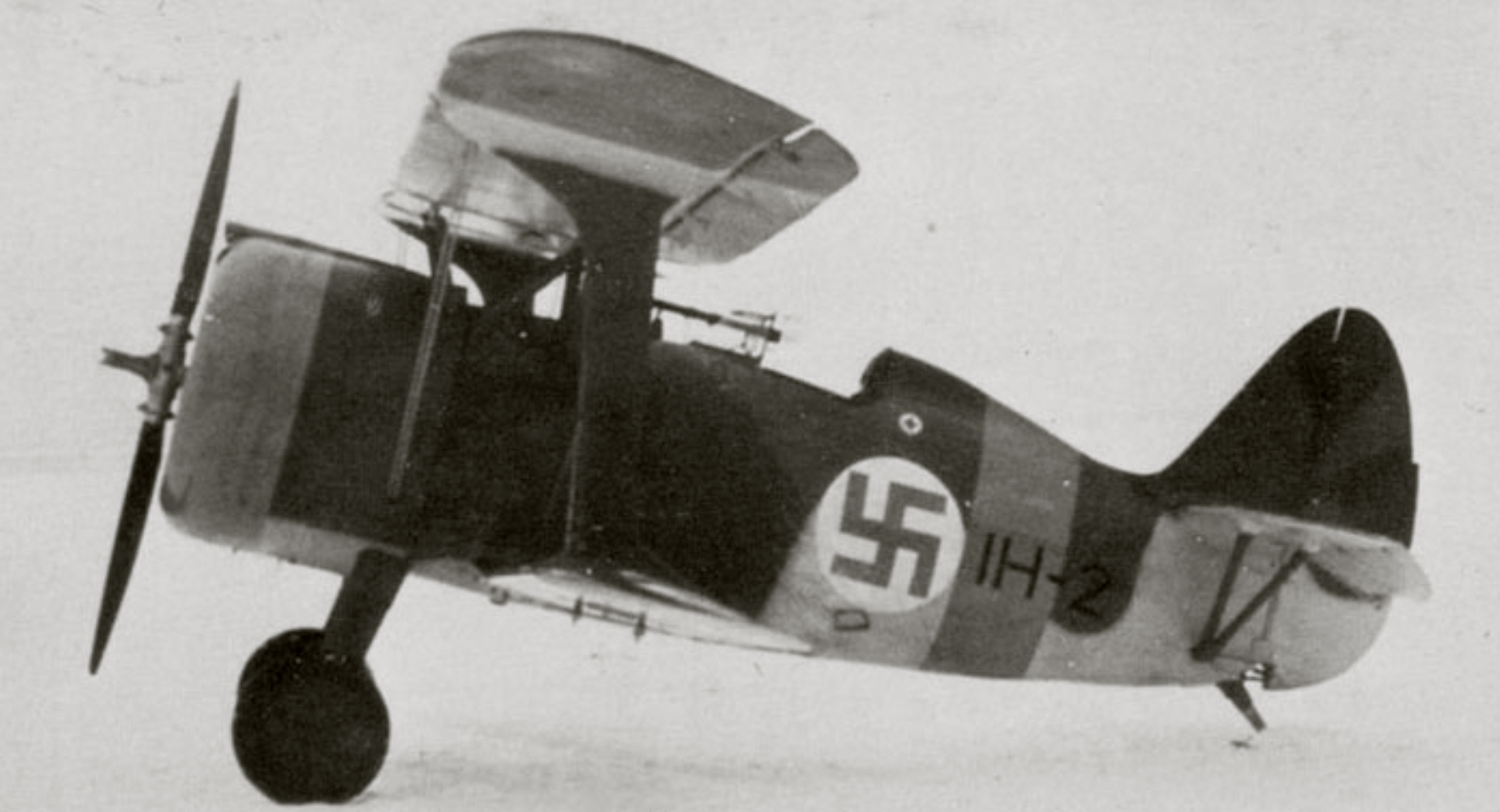 Ilmavoimat Polikarpov I 153 FAF LeLv34 as IH2 Finland 17th Oct 1943 01