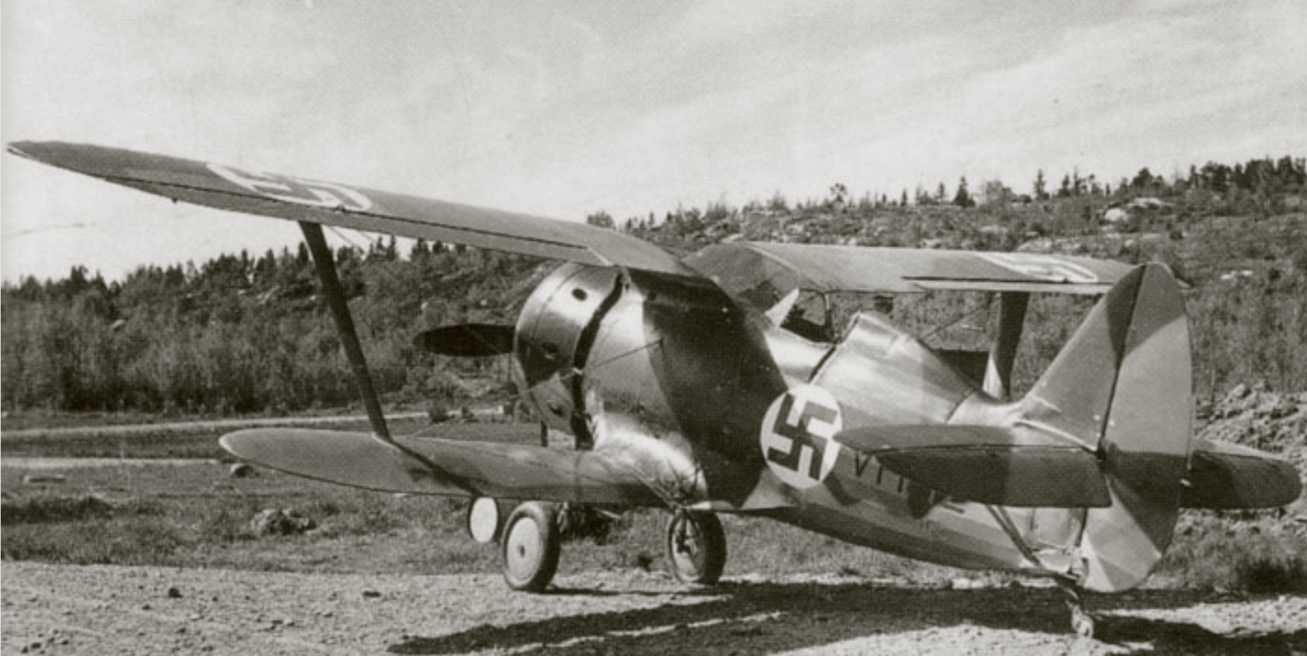 Ilmavoimat Polikarpov I 153 FAF as VH12 later IT12 Finland winter 1940 41 02