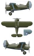 Asisbiz CAF Polikarpov I 153 P7250 Chinese army of Chang Chai Shek 1937 41 China 0A