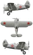Asisbiz Ilmavoimat Polikarpov I 153 Black 12 pilot Biatkowsky WIA force landed at Kerimaki 25th Jun 1941 0A