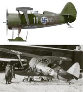 Asisbiz Ilmavoimat Polikarpov I 153 FAF as VH101 White 11 25th Jun 1941 0B