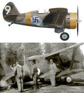 Asisbiz Ilmavoimat Polikarpov I 153 FAF as VH19 and later IT19 White 9 Finland 1941 0B