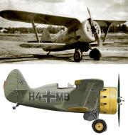 Asisbiz Luftwaffe Polikarpov I 153 Stab I.LLG1 H4+MB 1st Glider Assault Wing 0B