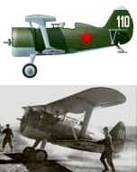 Asisbiz Polikarpov I 15 65ShAP later 17GvShAP White 110 the profile is missing the White strip autumn 1941 0B