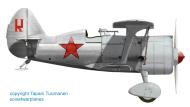 Asisbiz Polikarpov I 153 106ShAP Red K landing mishap Russia 15th Feb 1941 0A