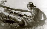 Asisbiz Polikarpov I 153 11th assault aviation regiment Silver 86 with Sgt I Gubarev Ladoga 1942 02