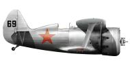 Asisbiz Polikarpov I 153 148IAP Black 69 captured at Liepaja Latvia during the Barbarrosa onslaught 1941 0A