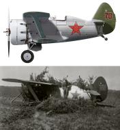 Asisbiz Polikarpov I 153 148IAP Red 70 captured at Libava Baltic Sea during the Barbarrosa onslaught 1941 0B
