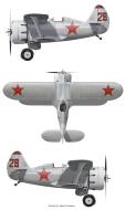 Asisbiz Polikarpov I 153 151IAP Red 28 captured during the Nazi Barbarrosa onslaught 1941 0A