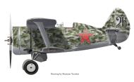 Asisbiz Polikarpov I 153 17IAP Black 26 captured during the Barbarrosa onslaught 1941 0A