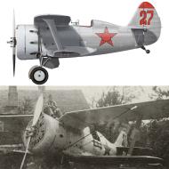 Asisbiz Polikarpov I 153 236IAP Red 27 captured during the Barbarrosa onslaught at Alytus 1941 0B
