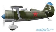 Asisbiz Polikarpov I 153 42IAP Silver 5 captured at Vilnus airport Lithuania Barbarossa June 1941 0A