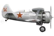 Asisbiz Polikarpov I 153 43IAP Red 14 captured at Balbasovo airfield Orsha during the Barbarrosa onslaught 1941 0A