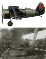 Asisbiz Polikarpov I 153 611IAP Red 1 during the Barbarrosa onslaught 1941 42 0B