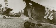 Asisbiz Polikarpov I 153 71IAP KBF Silver 102 and 24 Lavansaari Island Gulf of Finland Aug 1942 01