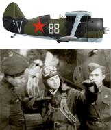 Asisbiz Polikarpov I 153 71IAP KBF Silver 88 Lavansaari Island Gulf of Finland Aug 1942 0A