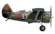 Asisbiz Polikarpov I 153 71IAP KBF Silver 93 Lavansaari Island Gulf of Finland Aug 1942 0A