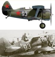 Asisbiz Polikarpov I 153 71IAP KBF Silver 93 Lavansaari Island Gulf of Finland Aug 1942 0B