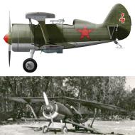 Asisbiz Polikarpov I 153 74ShAP Red 4 captured at Malyye Zvody during the Barbarrosa onslaught 1941 0B