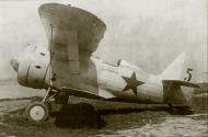 Asisbiz Polikarpov I 153 Black 5 prototype underwent state trials in March 1939 01