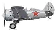 Asisbiz Polikarpov I 153 Black 5 prototype underwent state trials in March 1939 0A