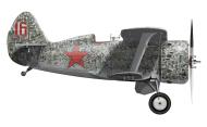 Asisbiz Polikarpov I 153 IAP Red 16 captured during the Barbarrosa onslaught at Minsk 1941 0A