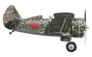 Asisbiz Polikarpov I 153 IAP Red 40 captured during the Barbarrosa onslaught at Minsk 1941 0A