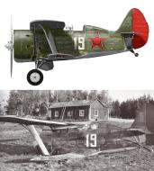 Asisbiz Polikarpov I 153 IAP White 19 forced landed Sommaro and captured 3rd Oct 1941 0B