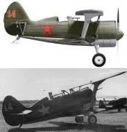 Asisbiz Polikarpov I 153 unknown unit Red 14 Moscow military district before the war 0B